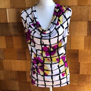 💜💜WORTHINGTON💜💜COWLNECK TOP